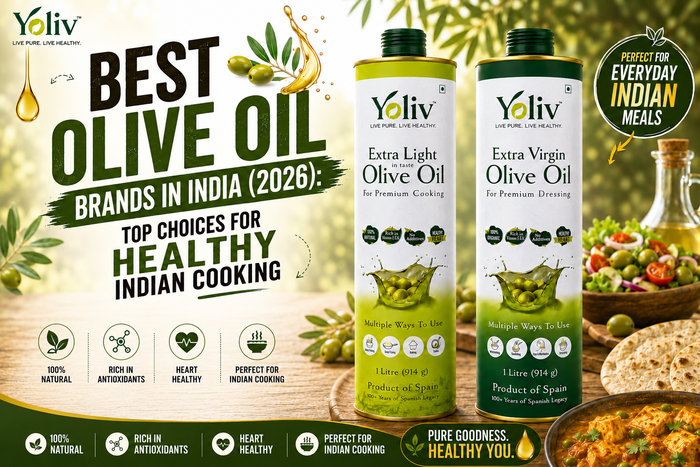 Best Olive Oil Brands in India (2026): Top Choices for Healthy Indian Cooking