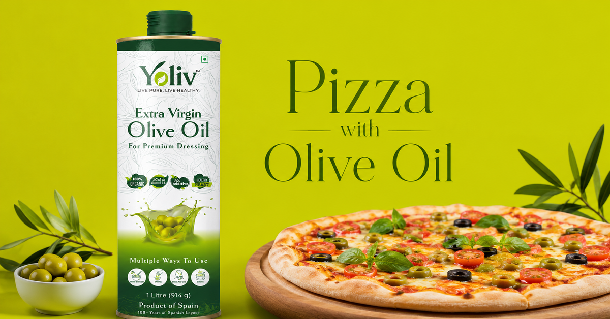 Pizza With Olive Oil
