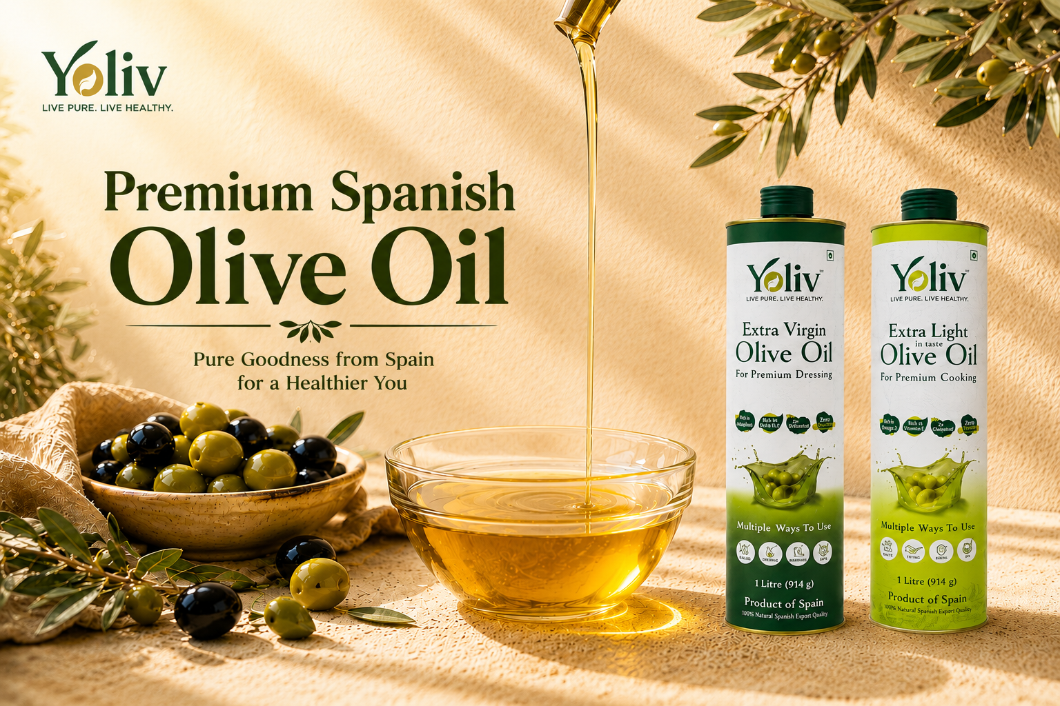 Premium Spanish Olive Oil