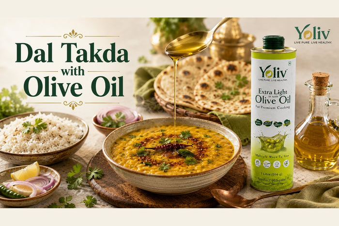 Dal Tadka with Olive Oil